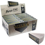 Load image into Gallery viewer, Rizla Roach Tips Silver 50&#39;s - Case of 50
