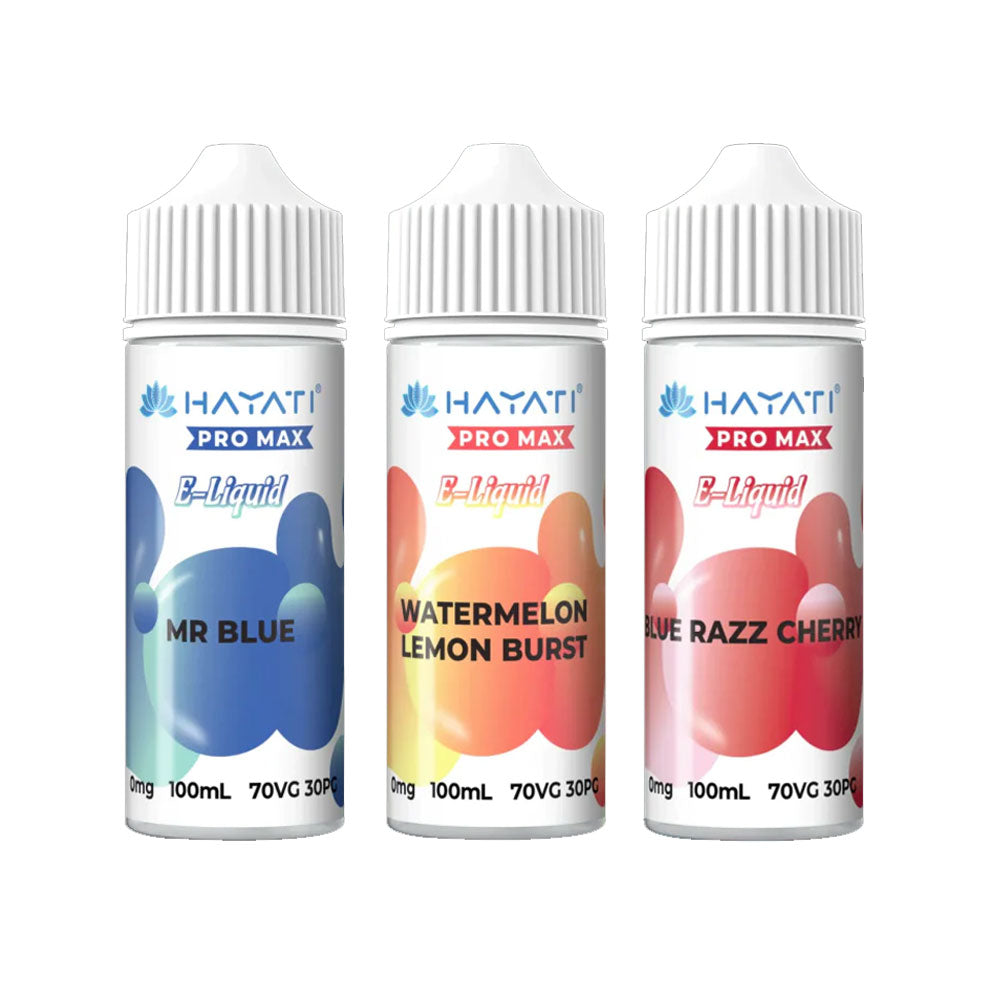 Hayati Pro Max 100ml E-Liquid Shortfill
