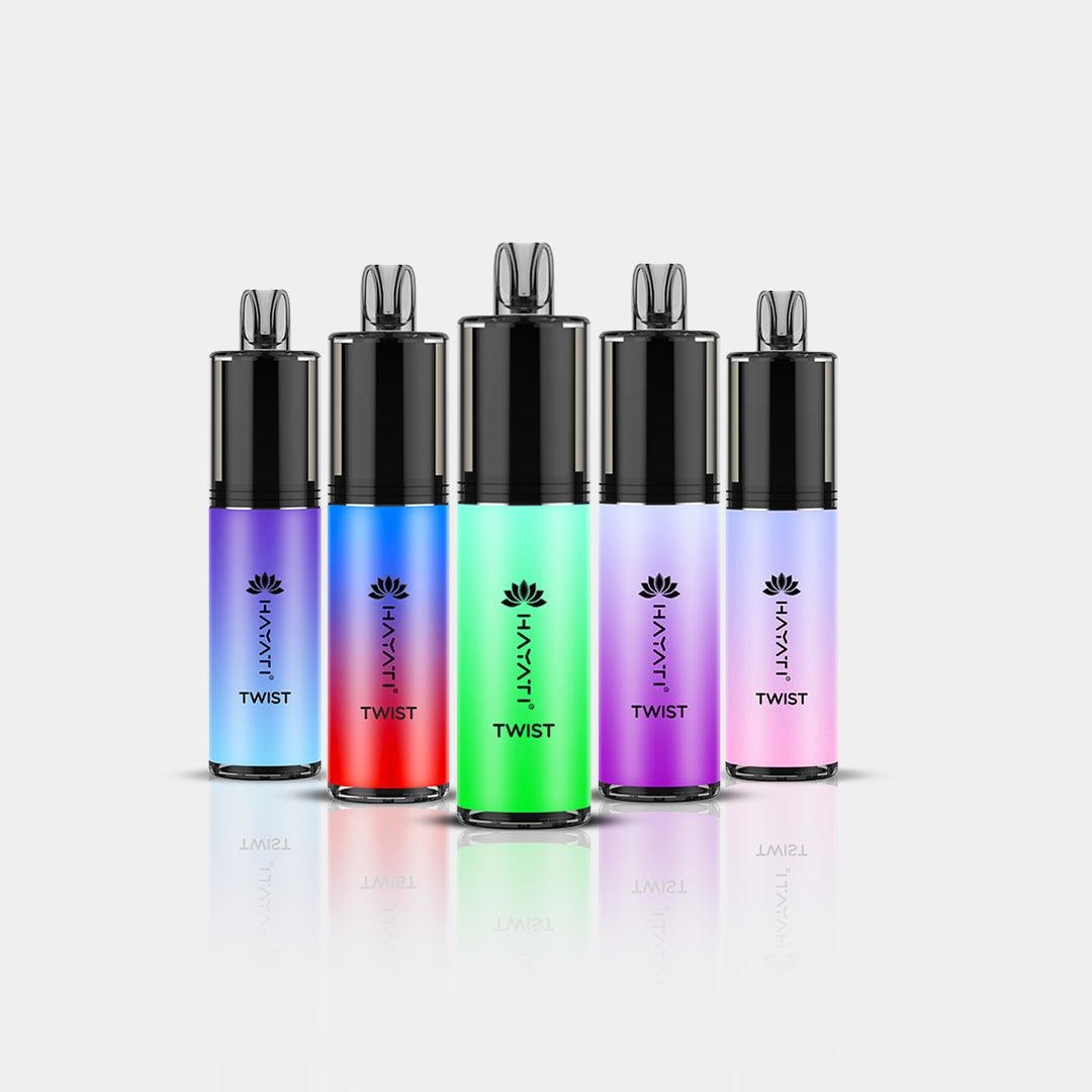 Hayati Twist 5000 Disposable Vape Kit – Long-Lasting, Leak-Proof & Flavor-Packed!