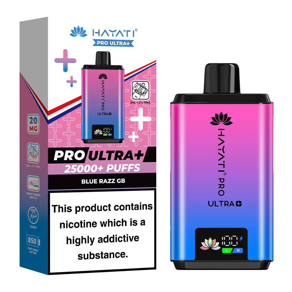 Hayati Pro Ultra Plus 25000 Puffs Disposable Vape