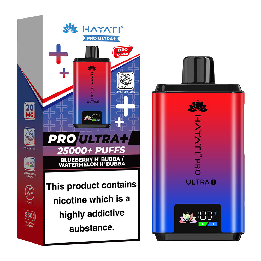 Hayati Pro Ultra Plus 25000 Puffs Disposable Vape