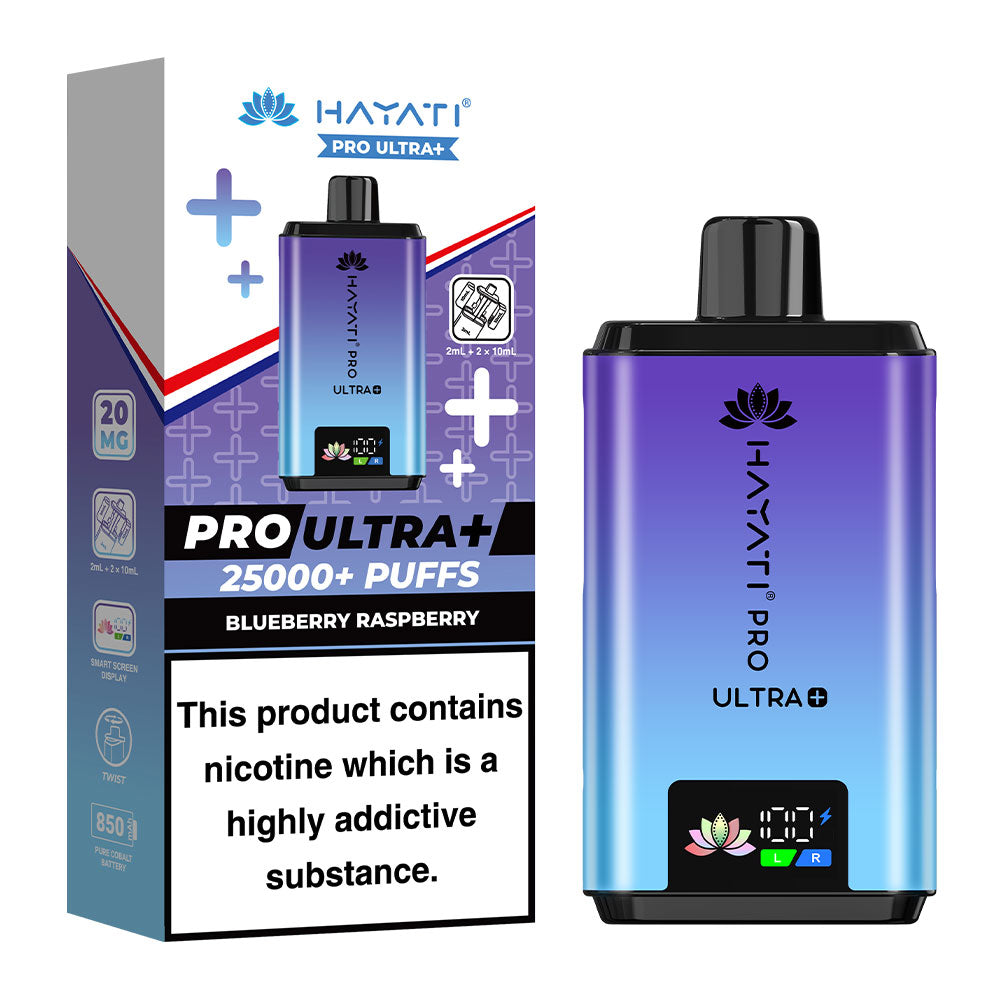 Hayati Pro Ultra Plus 25000 Puffs Disposable Vape