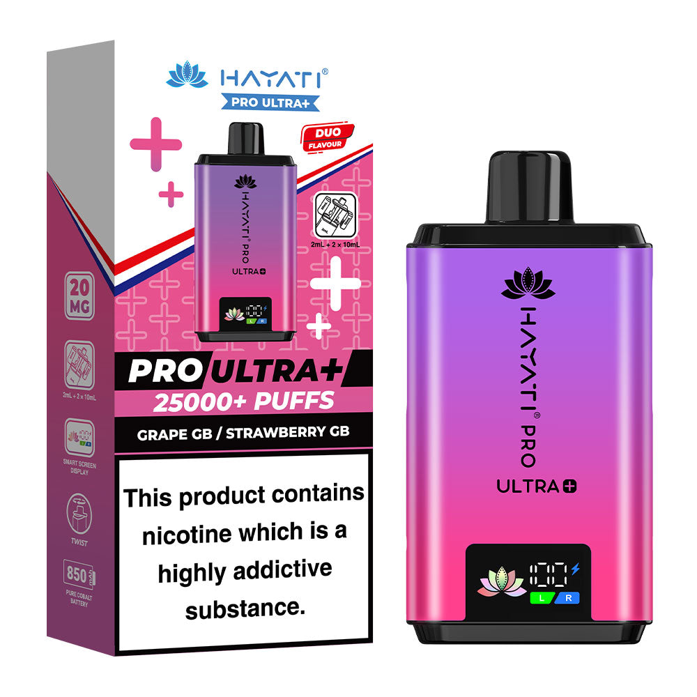 Hayati Pro Ultra Plus 25000 Puffs Disposable Vape