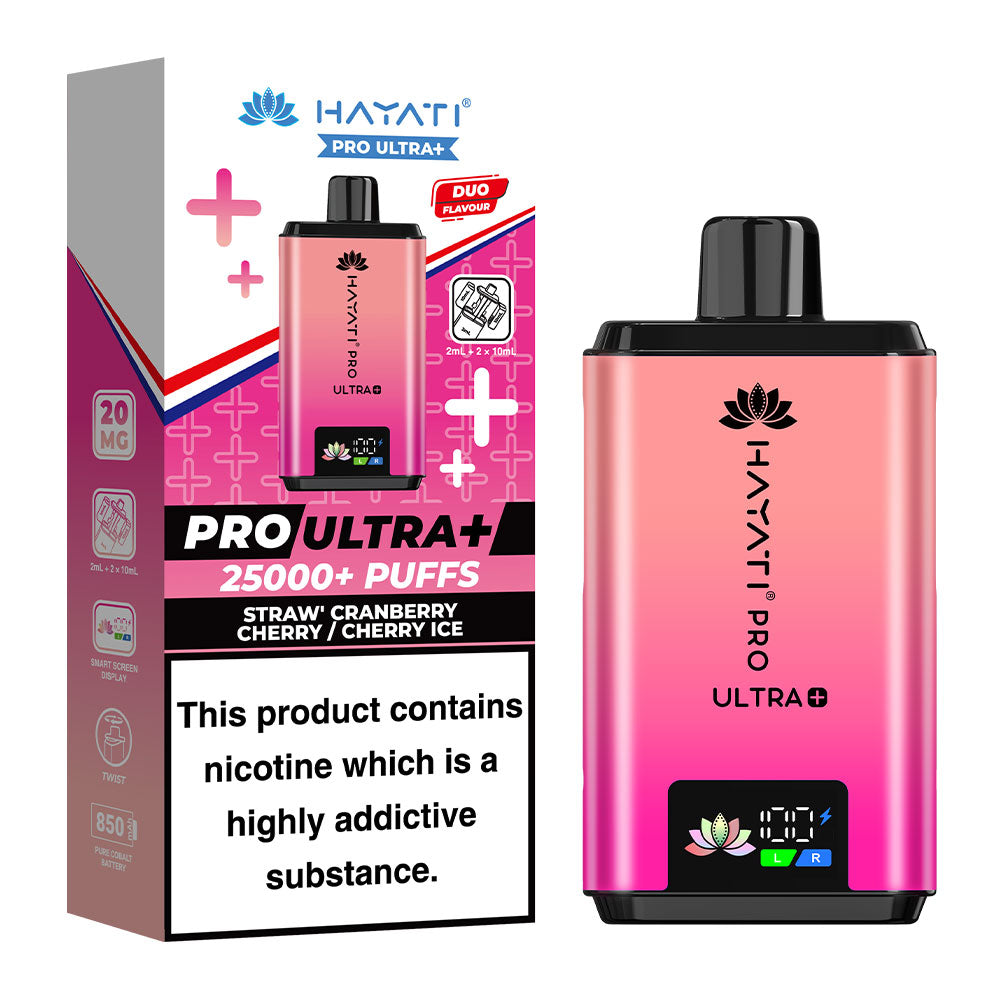 Hayati Pro Ultra Plus 25000 Puffs Disposable Vape