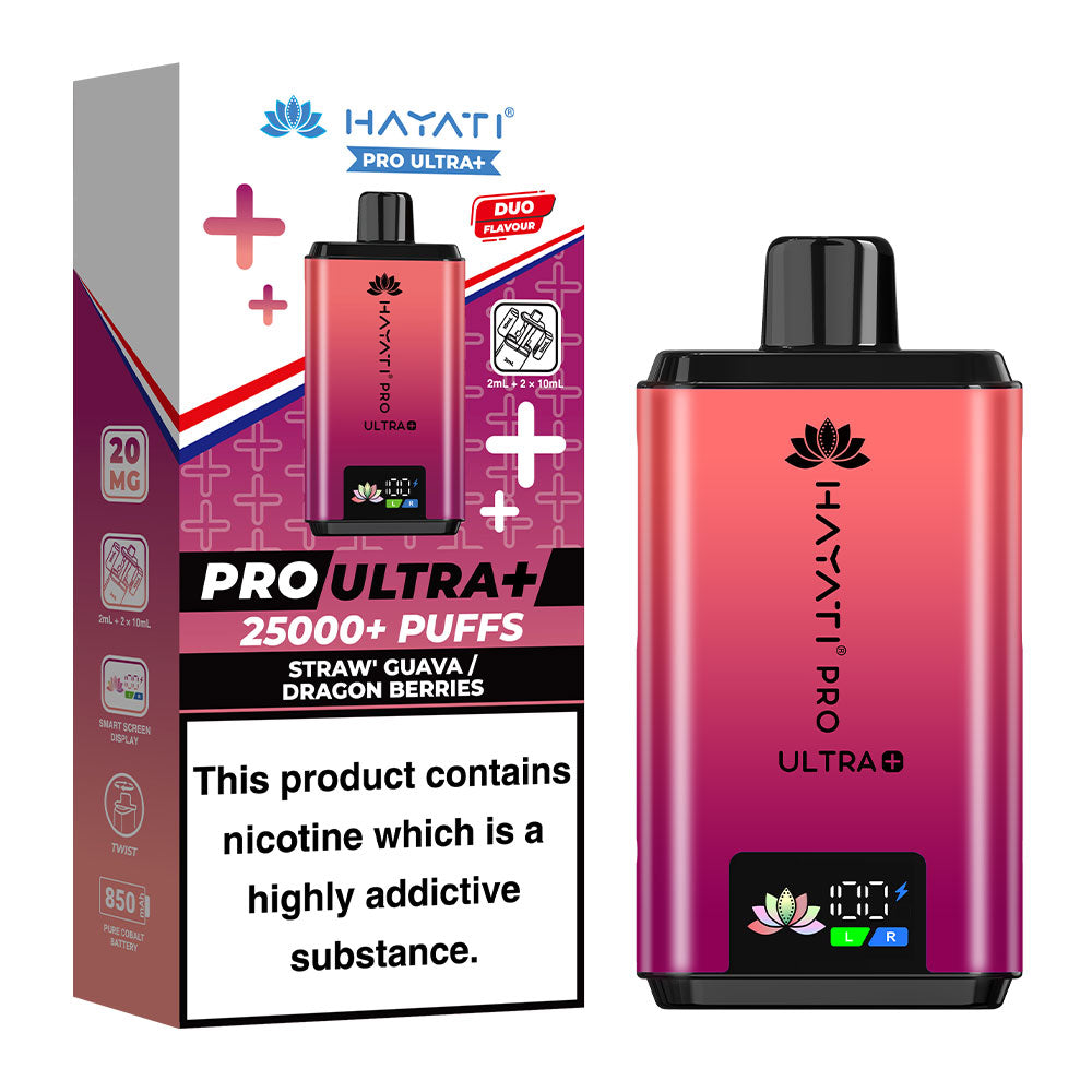 Hayati Pro Ultra Plus 25000 Puffs Disposable Vape