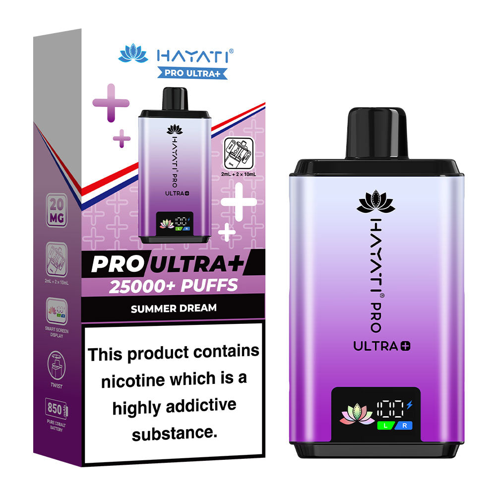 Hayati Pro Ultra Plus 25000 Puffs Disposable Vape