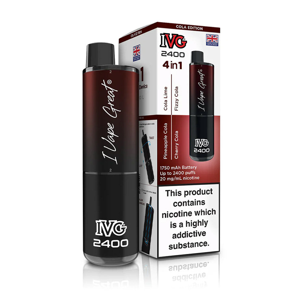 Cola Edition IVG 2400 Disposable Vape