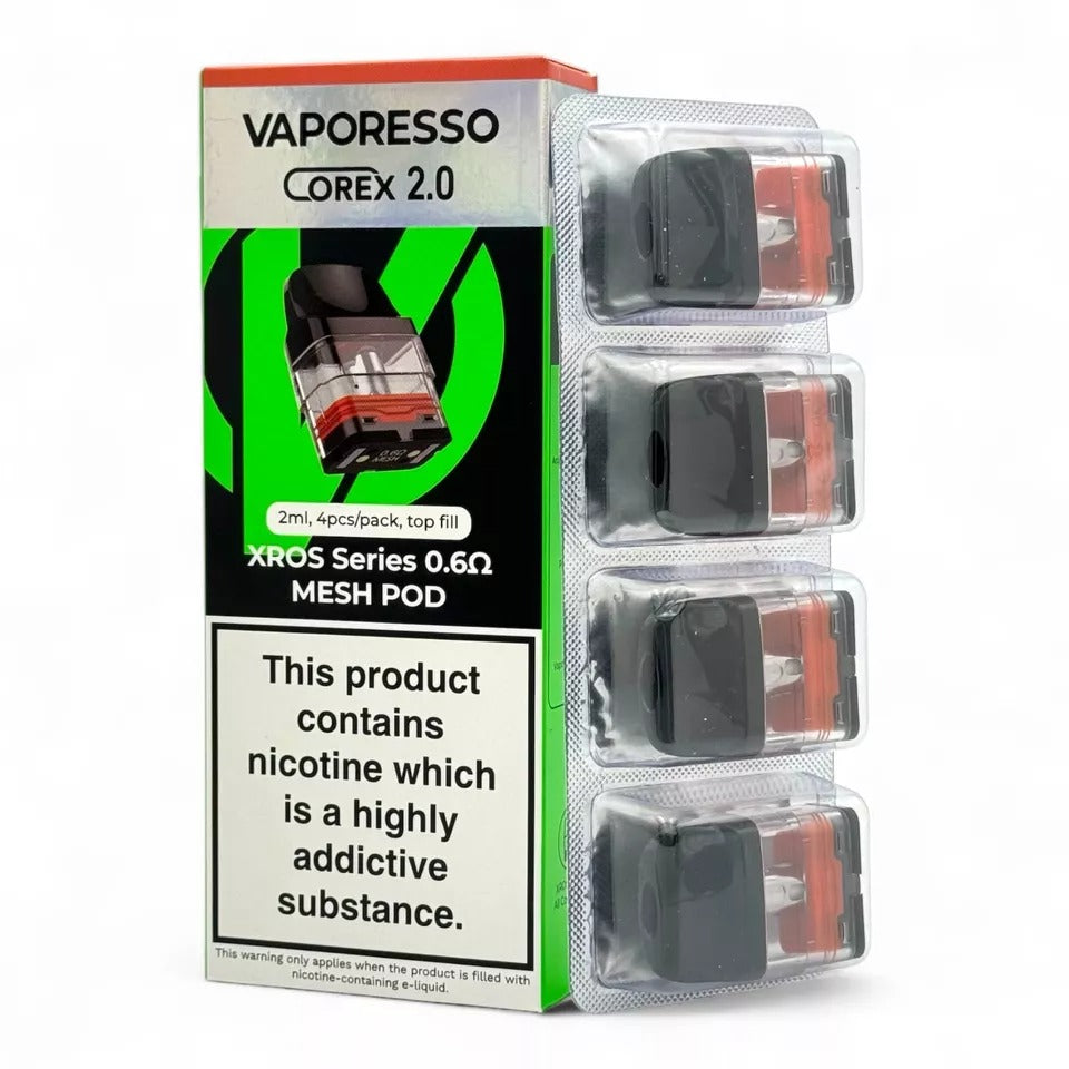 Vaporesso XROS Corex 2.0 Pods – 2ml Cartridge (Pack of 4)