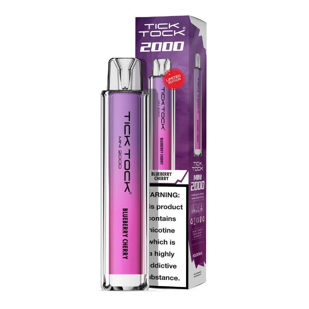 Tick Tock Mini 2000 Big Puff Disposable Vape – Compact, Powerful & Flavor-Packed!
