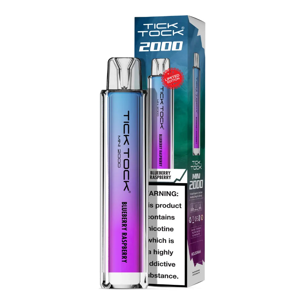 Tick Tock Mini 2000 Big Puff Disposable Vape – Compact, Powerful & Flavor-Packed!