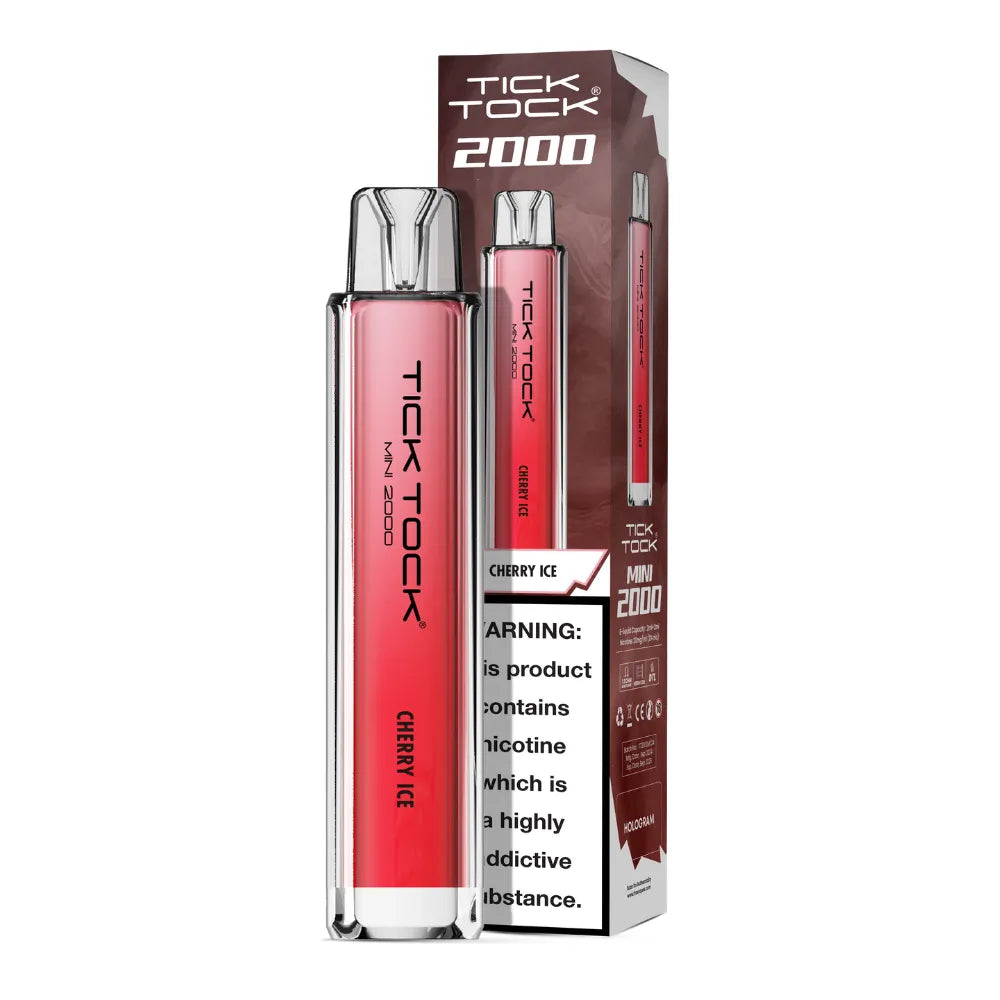 Tick Tock Mini 2000 Big Puff Disposable Vape – Compact, Powerful & Flavor-Packed!