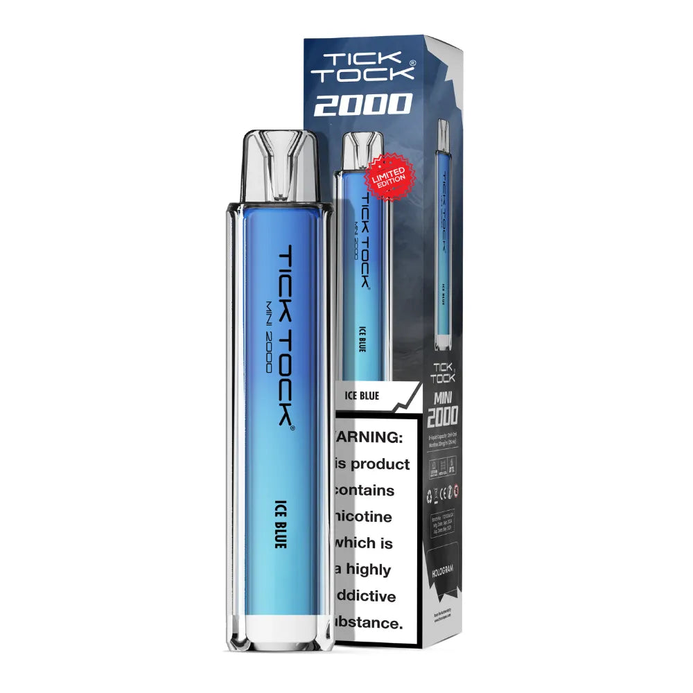 Tick Tock Mini 2000 Big Puff Disposable Vape – Compact, Powerful & Flavor-Packed!