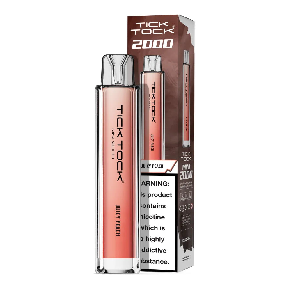 Tick Tock Mini 2000 Big Puff Disposable Vape – Compact, Powerful & Flavor-Packed!
