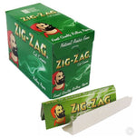 Load image into Gallery viewer, Zig Zag - Green Standard Regular Cigarette Rolling Paper - Box of 100 - Vapeareawholesale
